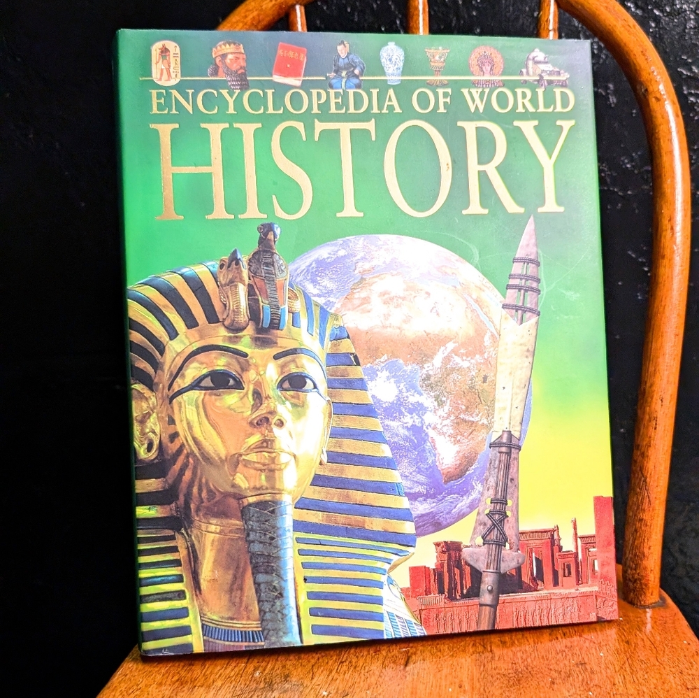 Large Hardcover Encyclopedia of World History Book Homeschool Charlotte Mason